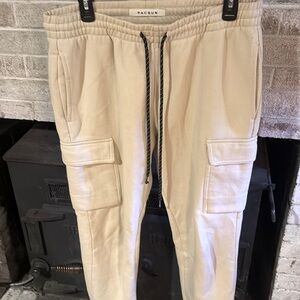 Cream PacSun joggers: M (men’s)